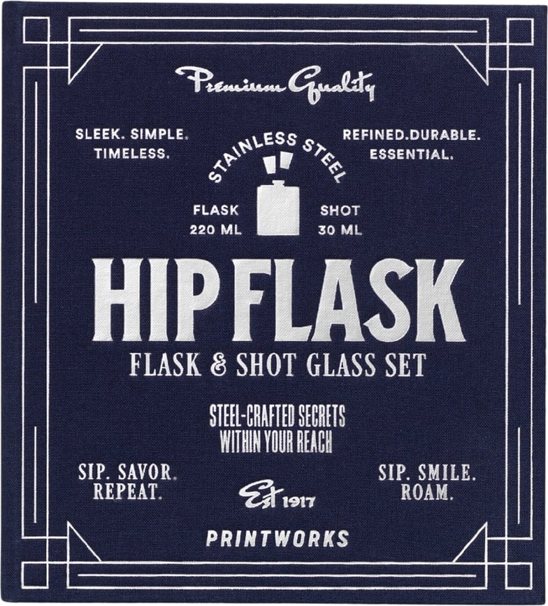 Set de Coctelería Printworks The Essentials, azul oscuro, 4 piezas