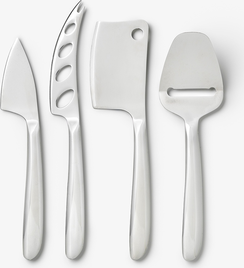Set de couteaux et accessoires à fromage The Essentials, 4 pièces, dans un coffret cadeau