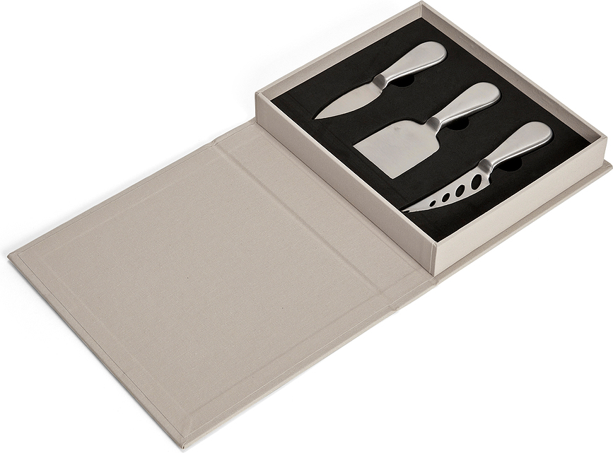Set de Cuchillos para Queso The Essentials, presentación de regalo, 3 piezas