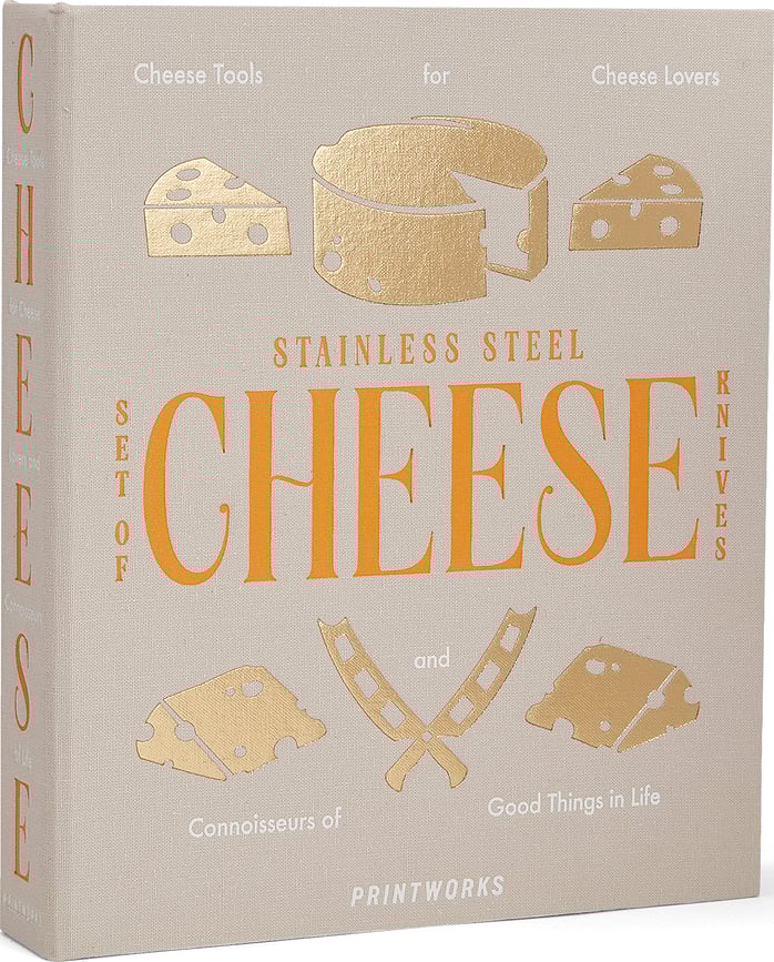 Set de Cuchillos para Queso The Essentials, presentación de regalo, 3 piezas