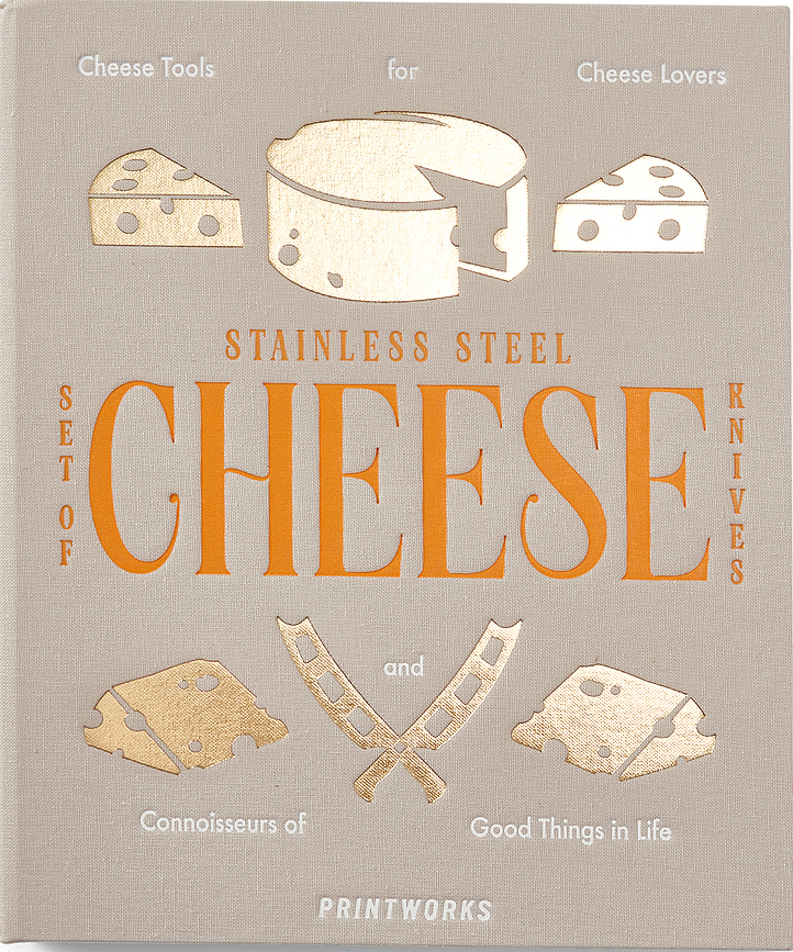 Set de Cuchillos para Queso The Essentials, presentación de regalo, 3 piezas