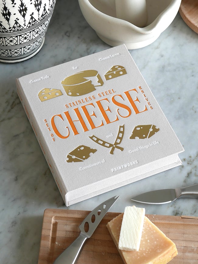 Set de Cuchillos para Queso The Essentials, presentación de regalo, 3 piezas