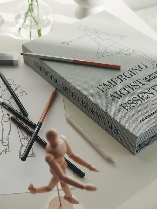 Set de Dibujo Printworks, básico, 22 piezas