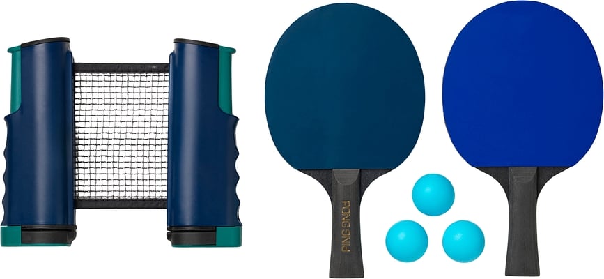 Set de tennis de table Printworks, 6 pièces
