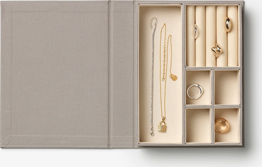 Smyckeskrin La Maison Bijoux M, grå