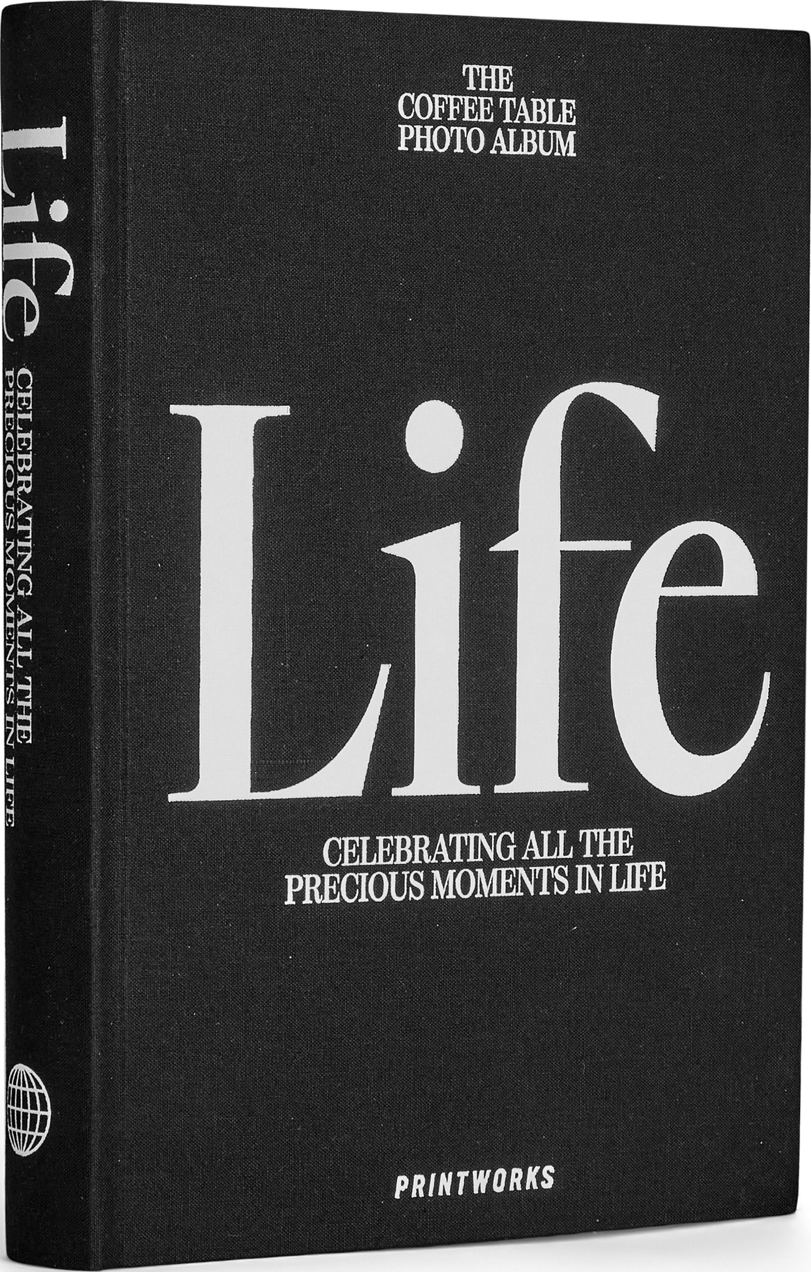 Fotoalben zum Einkleben The Coffee Table Life Fotoalbum Schwarz