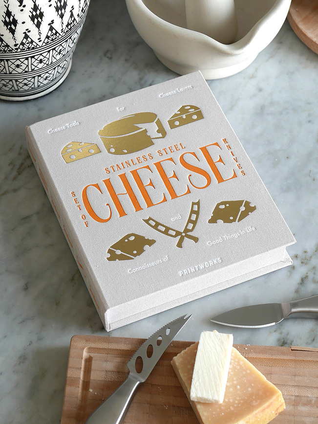 The Essentials Couteaux à Fromage dans un coffret cadeau, Set 3 pièces