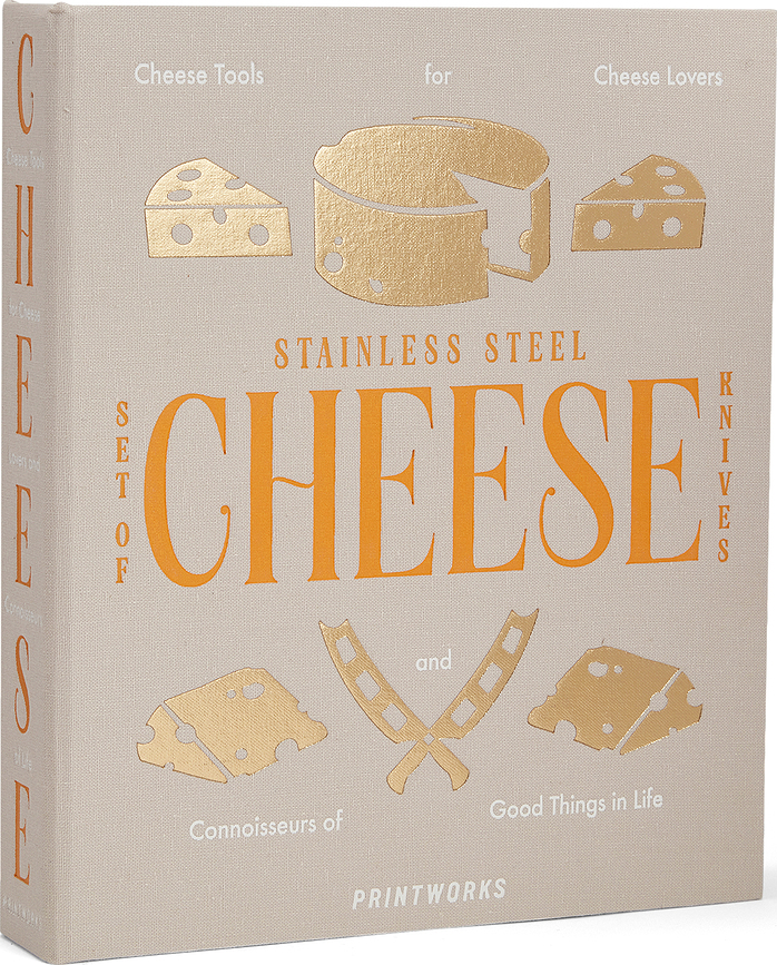 The Essentials Noži za sir v darilni škatli, 3 kosi