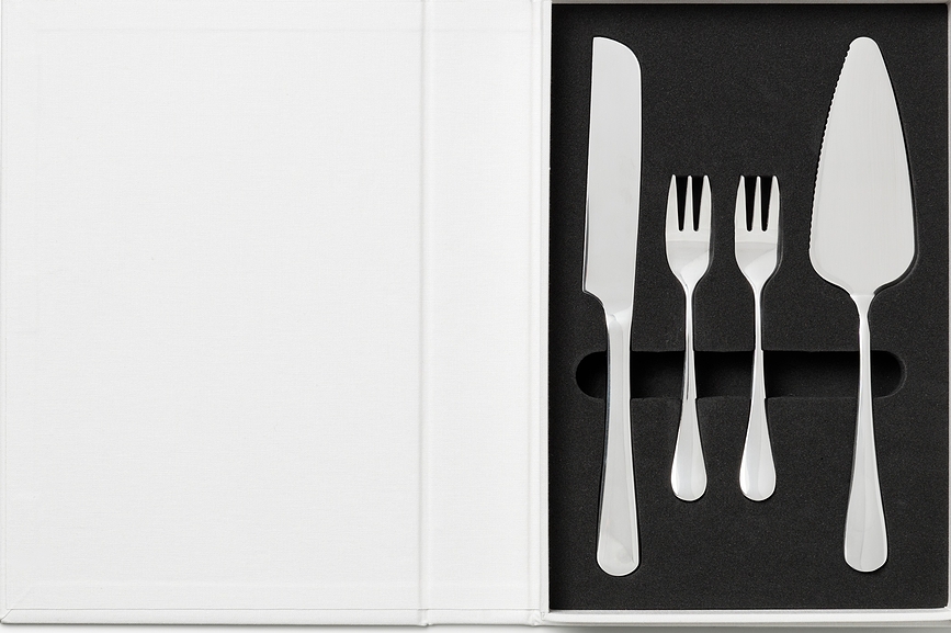 The Essentials Pripomočki za serviranje torte, 8-delni set, v darilni škatli