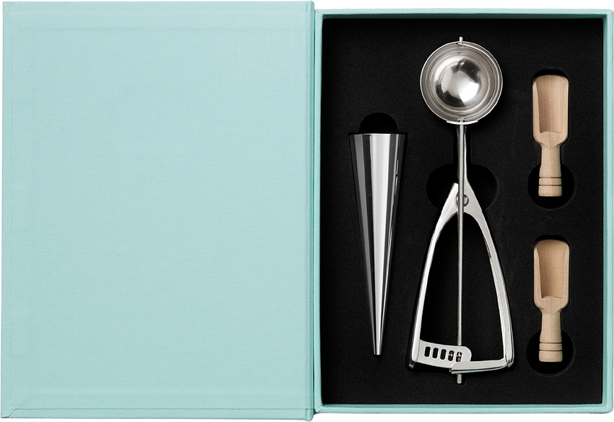 The Essentials Set d'Accessoires pour Glaces, coffret cadeau, Set 5 pièces