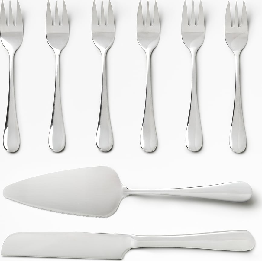 The Essentials Set za Posluživanje Kolača u poklon kutiji Set od 8 dijelova