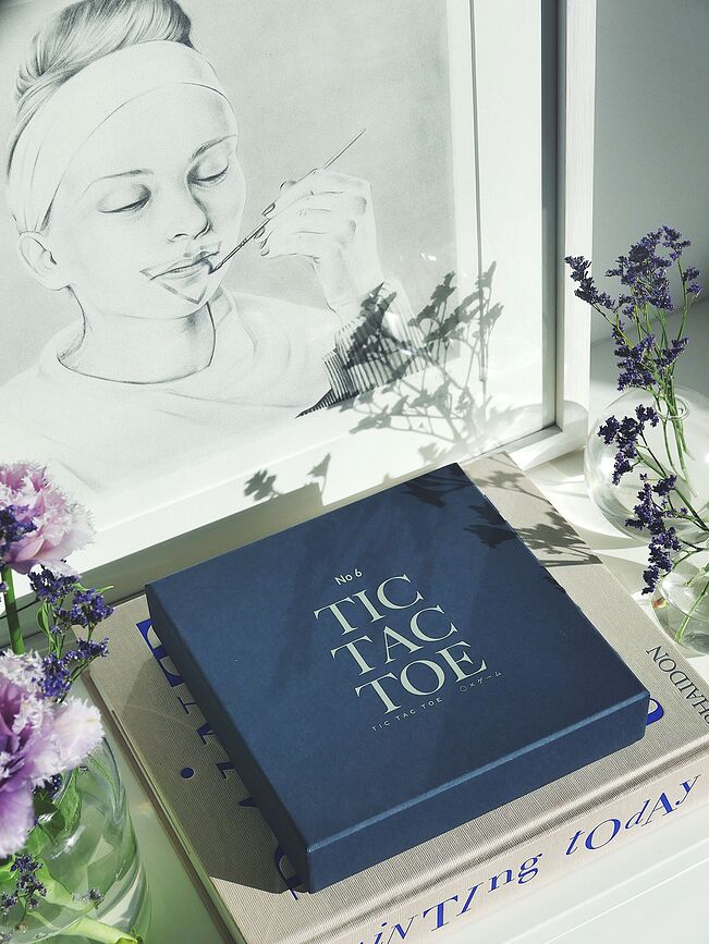 Tic Tac Toe Printworks Classic, bež