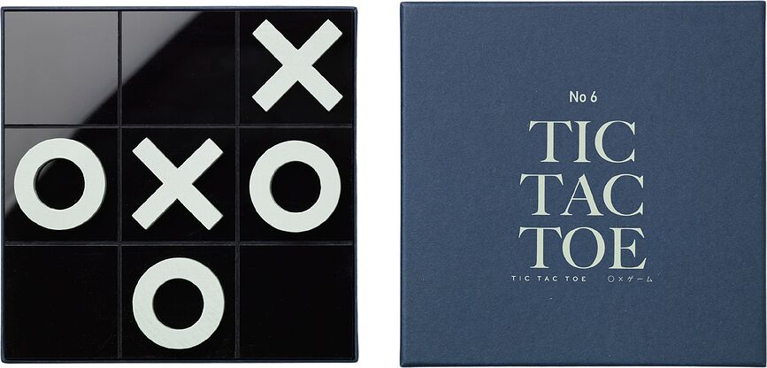 Tic Tac Toe Printworks Classic mørkeblå