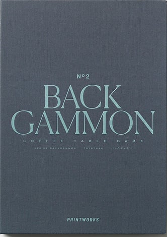 Tryktrak Printworks Classic Art of Backgammon