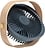 Ventilatore da tavolo Fantastic blu navy con cornice in legno