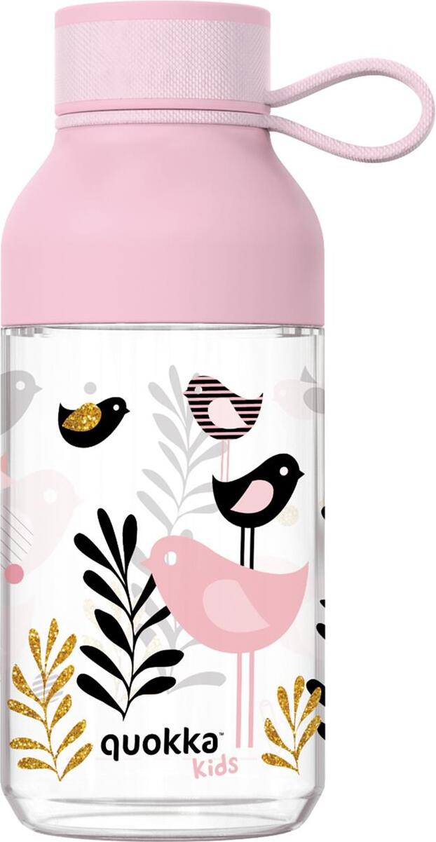 Butelka na wodę Quokka Ice Kids Birds 430 ml