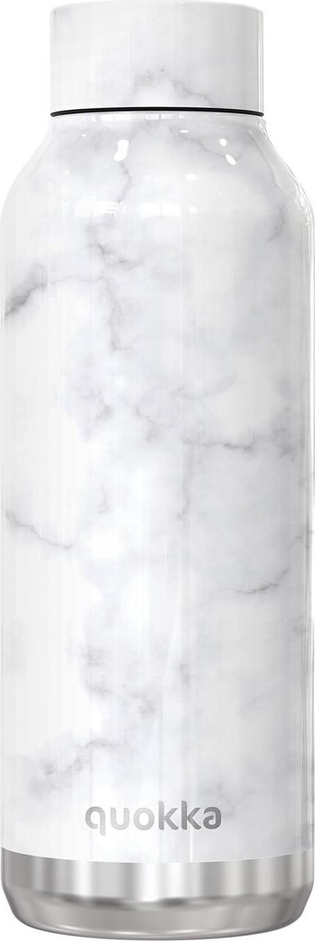 Butelka termiczna Quokka Solid 510 ml ze wzorem marble