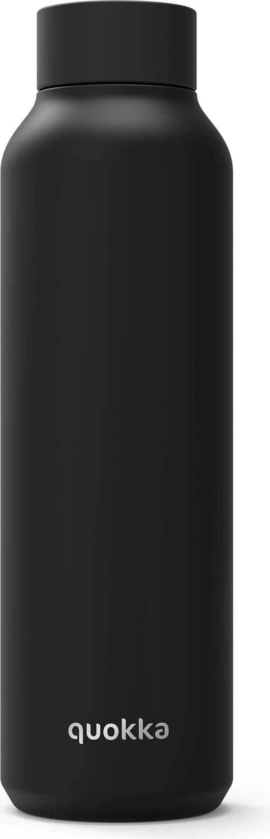 Butelka termiczna Quokka Solid 630 ml jet black