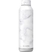 Butelka termiczna Quokka Solid 630 ml ze wzorem marble