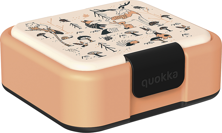 Fiambrera infantil de doble pared Quokka Twist In The Woods