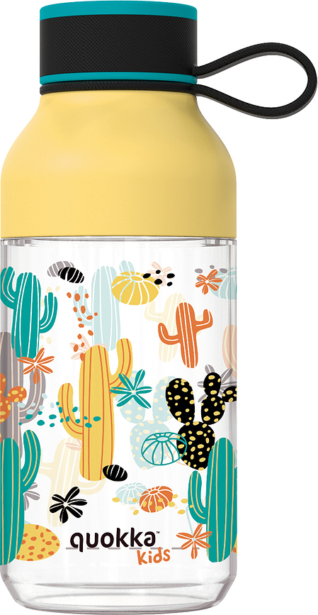 Fľaša na vodu Quokka Ice Kids Cactus 430 ml