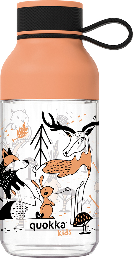 Fľaša na vodu Quokka Ice Kids In The Woods 430 ml