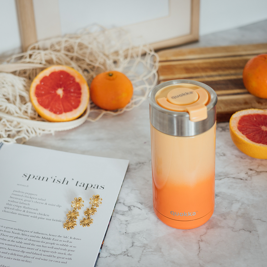 Quokka Boost Θερμός με φίλτρο, 400 ml, μπορντό