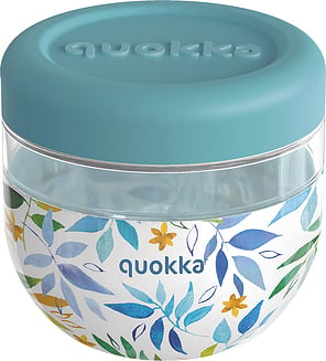 Quokka Bubble Watercolor Leaves Lõunakarp 770 ml