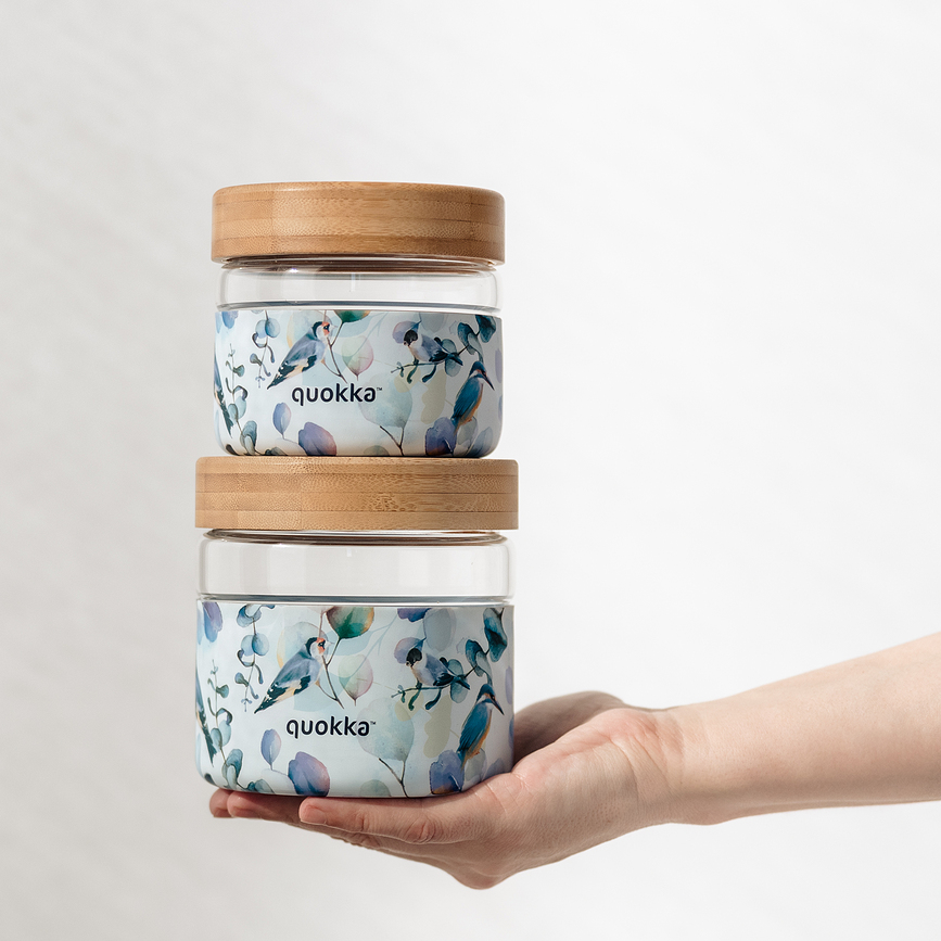 Quokka Deli Blue Nature Δοχείο Φαγητού, 820 ml