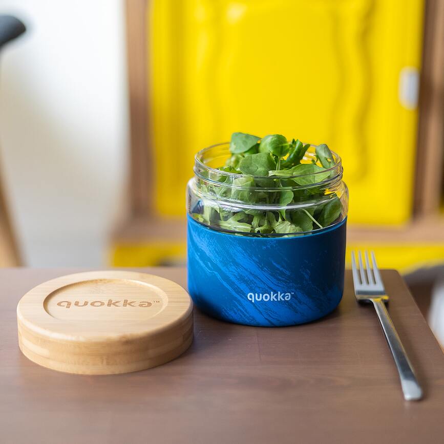 Quokka Deli Blue Nature Δοχείο Φαγητού, 820 ml