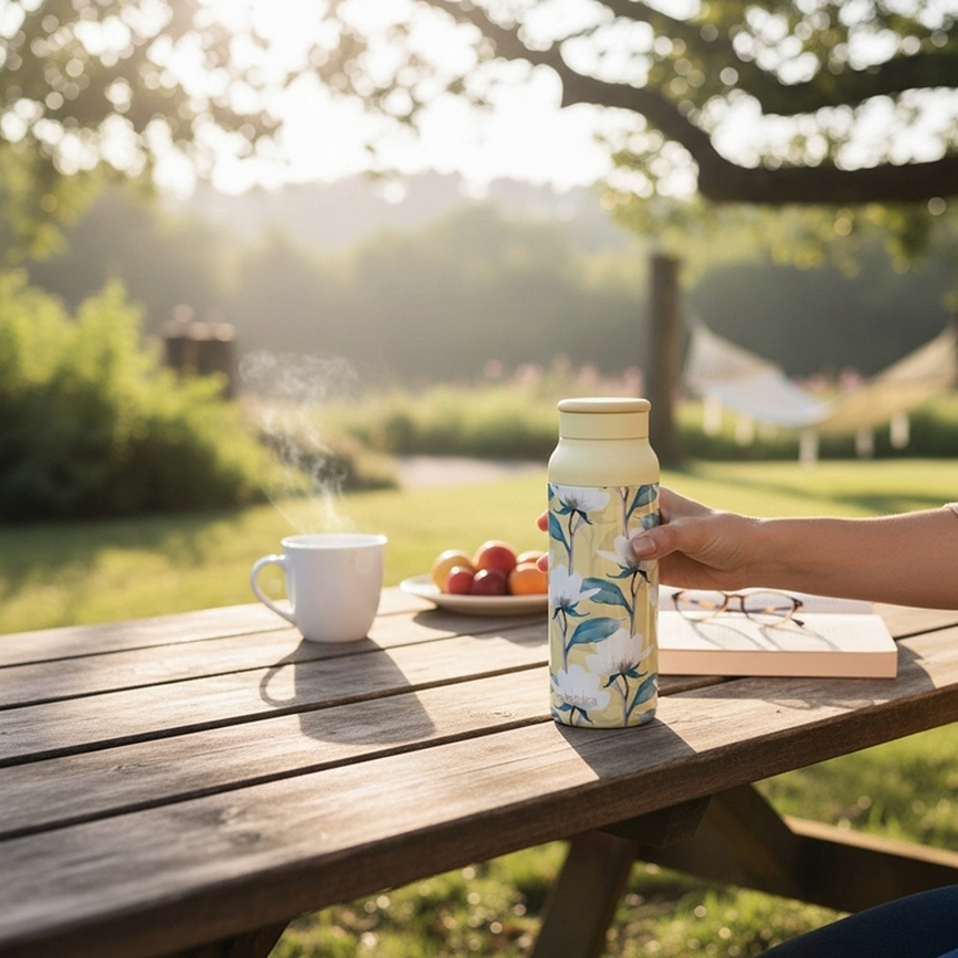 Quokka Echo Termovka, 690 ml, črna