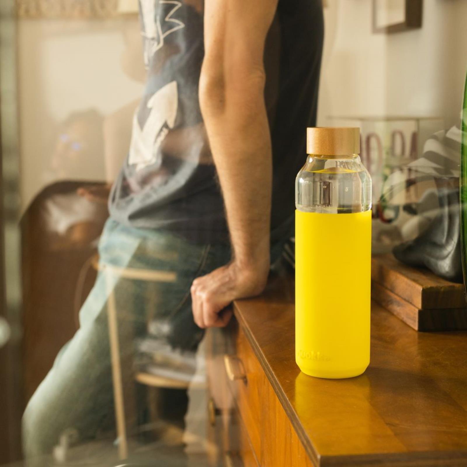 Bouteille Isotherme Marvel Quokka Solid - Tropical 630 ML Bouteille D'eau En Acier Inoxydable Avec Gourde Meoky