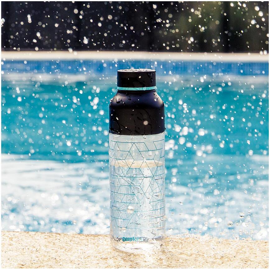 Quokka Ice Gourde 720 ml, fleurs rouges