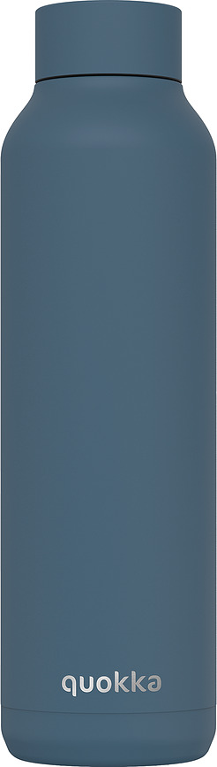 Quokka Solid Παγούρι Θερμός, 630 ml, γκρι-μπλε
