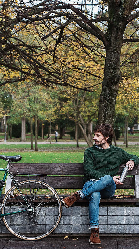 Quokka Solid Θερμός Μπουκάλι, 630 ml, λευκό