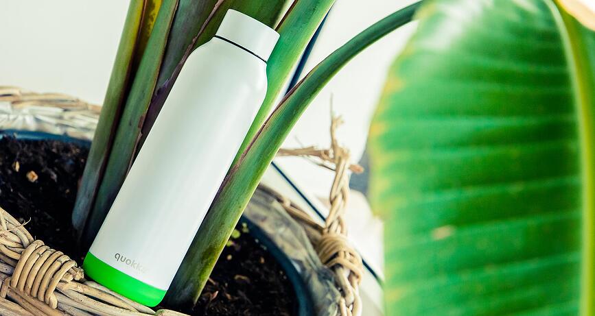 Quokka Solid Θερμός Μπουκάλι, 630 ml, λευκό