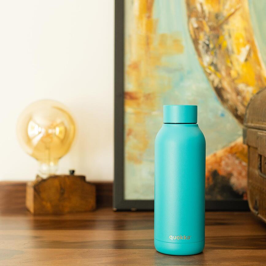 Quokka Solid Powder Bouteille Isotherme 510 ml, vert jade