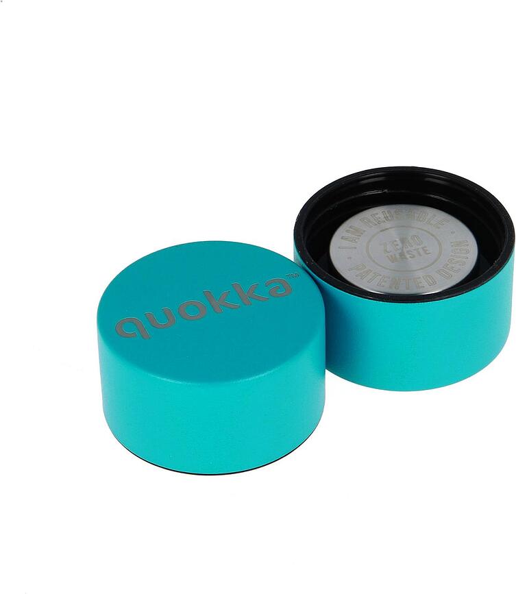 Quokka Solid Powder Termo Boca 510 ml žadno zelena