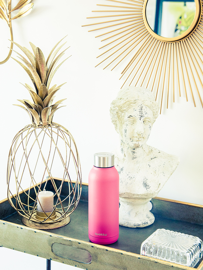 Quokka Solid Termo Boca 510 ml orange bloom s uzorkom