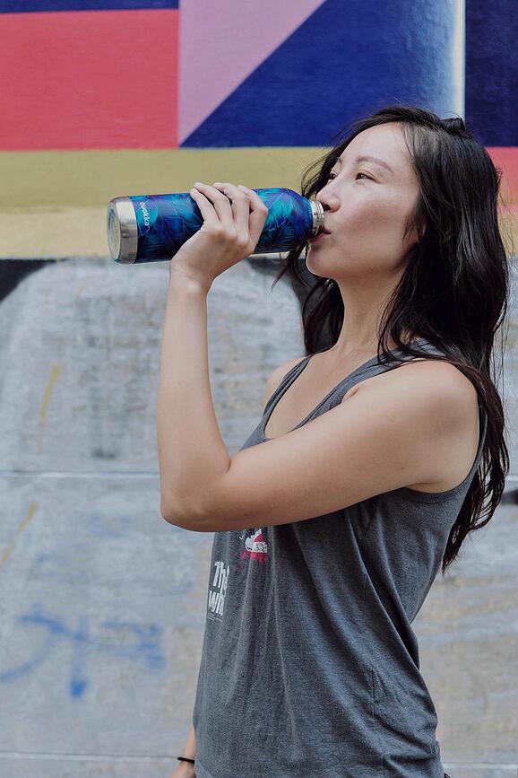 Quokka Solid Termo Boca 630 ml zmijski uzorak