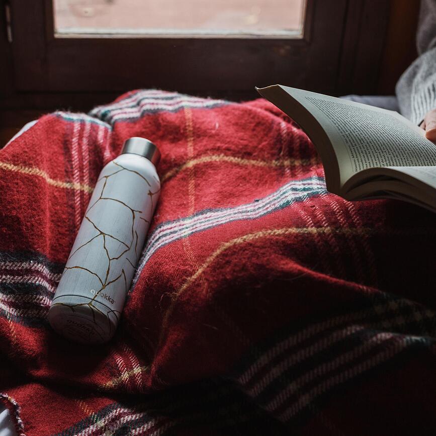 Quokka Solid Termo Boca 630 ml zmijski uzorak