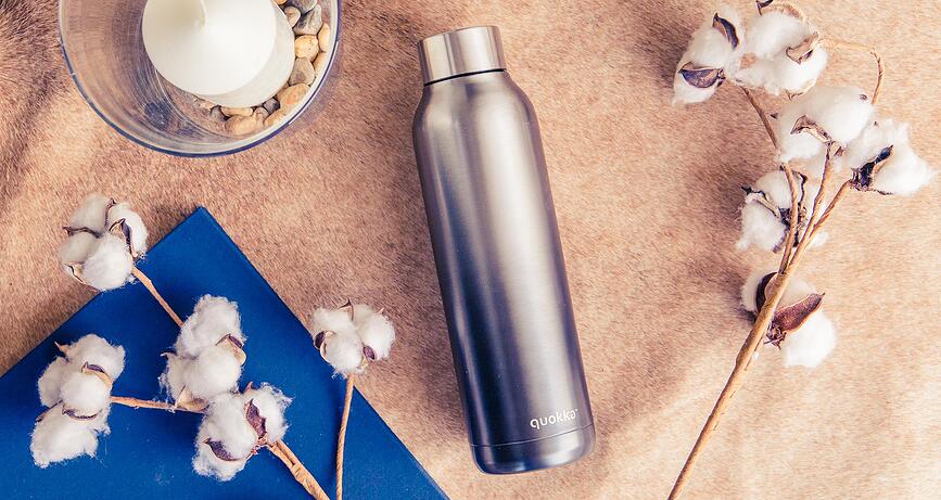 Quokka Solid Boca termo 630 ml bijela