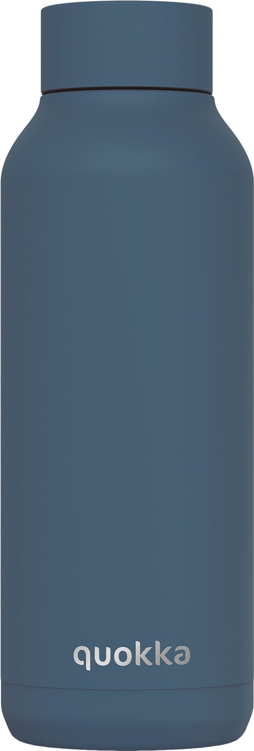 Quokka Solid Thermoflasche 510 ml, graublau