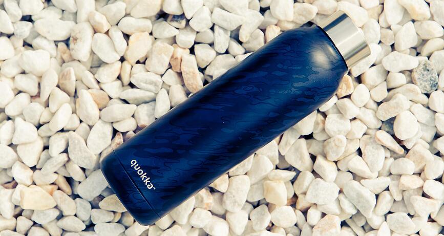 Quokka Solid ΜΠΟΥΚΑΛΙ ΘΕΡΜΟΣ, 630 ml, με σχέδιο snake print