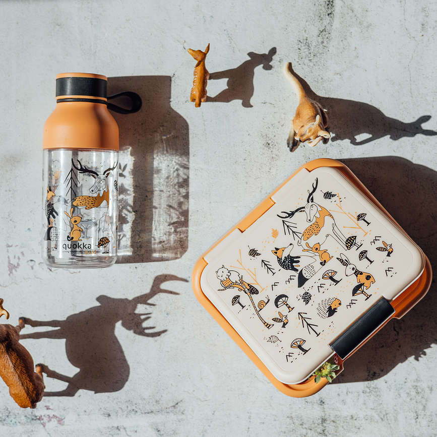 Quokka Twist Sea Animals Boîte Repas pour enfants, à double paroi