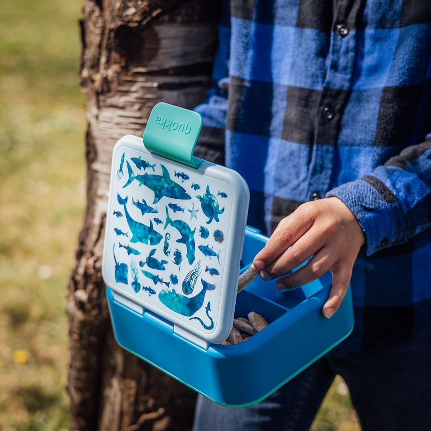 Quokka Twist Lunchbox dječji s dvostrukim stijenkama motiv morske životinje