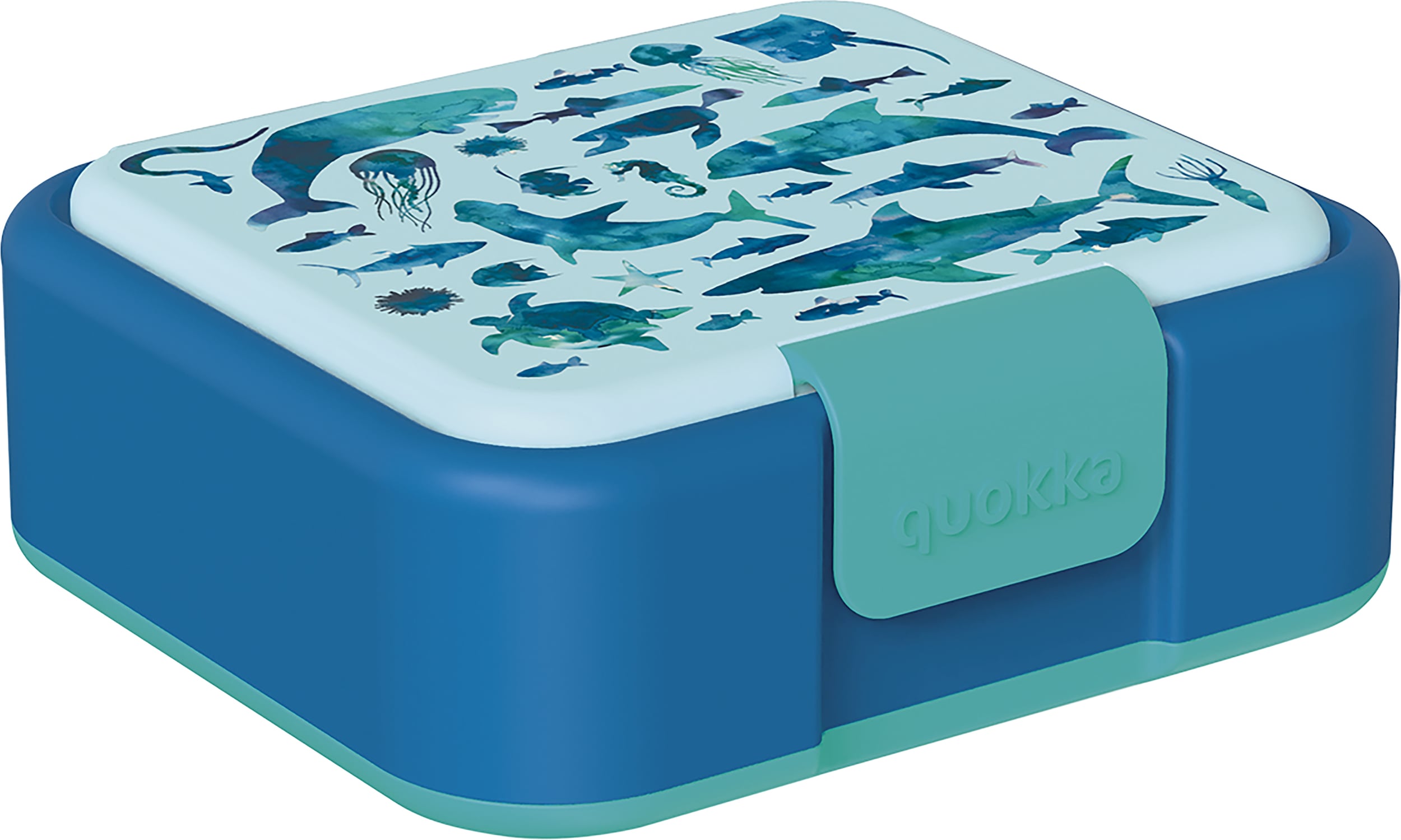 Quokka Twist Sea Animals Baby-Lunchbox mit doppelten Wänden