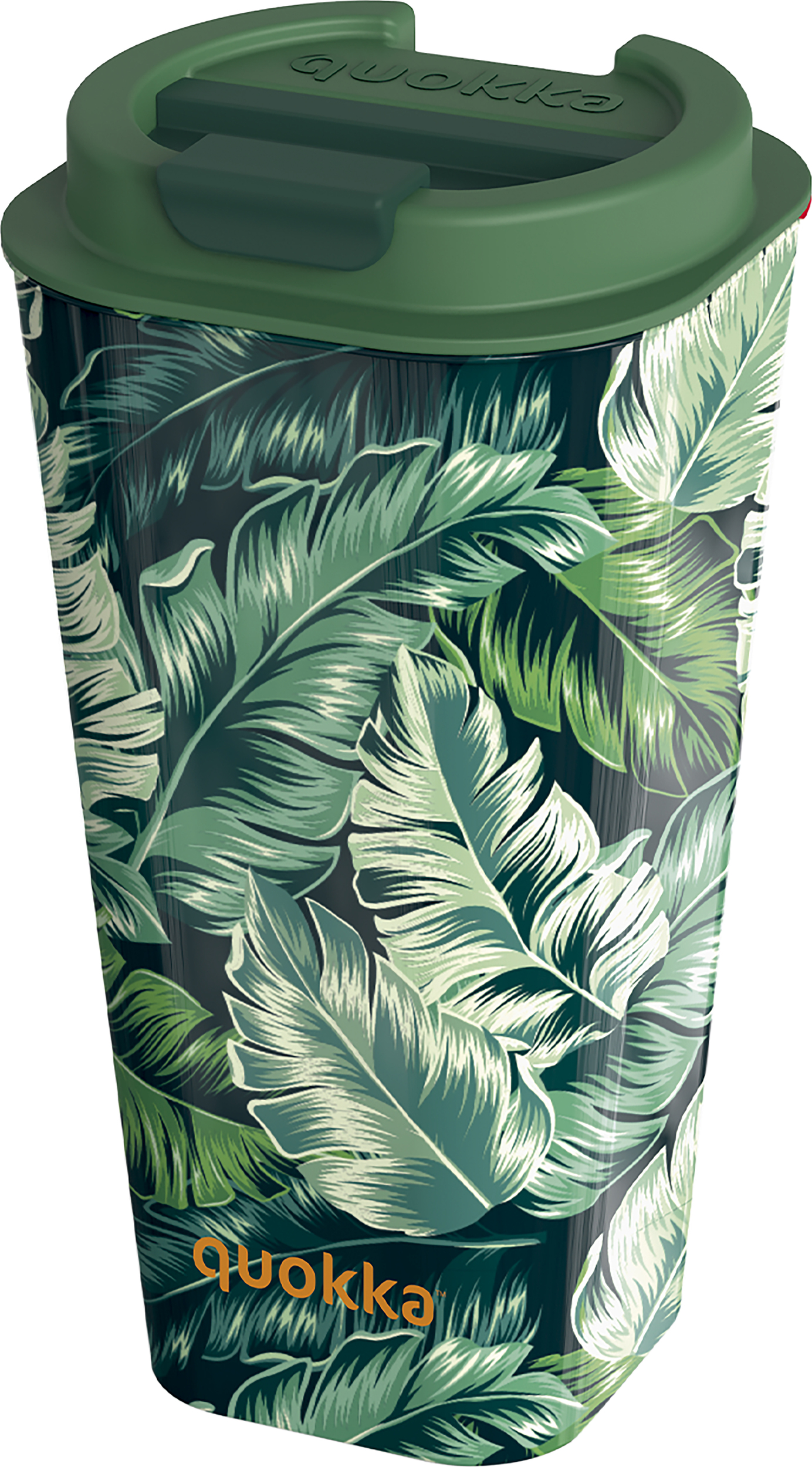 Quokka Vaso Jungle Becher 450 ml mit doppelten Wänden