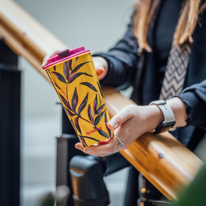 Quokka Vaso Ditsy Bloom Šalica s dvostrukim stijenkama 450 ml