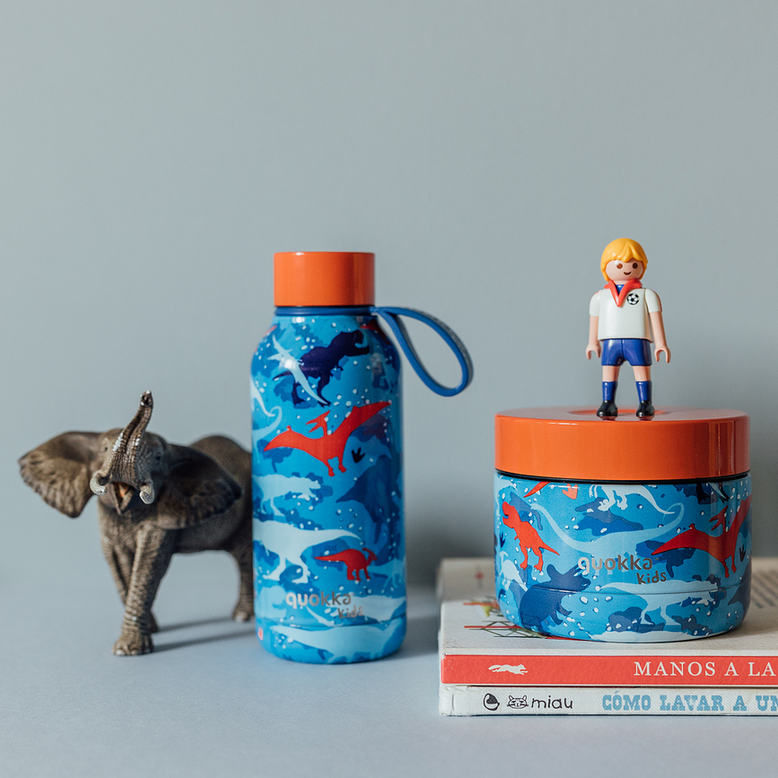 Quokka Whim Dinosaur Θερμός Φαγητού παιδικό, 369 ml